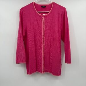 Talbots Pink Women's Cardigan Sweater